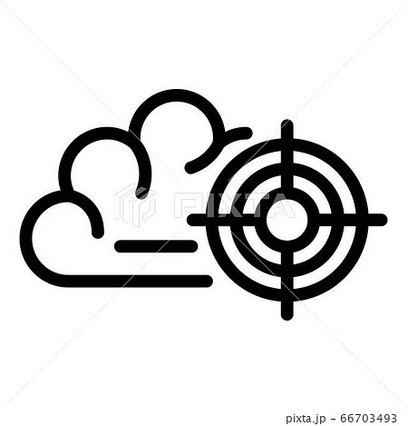 Pain location icon, outline style Pain location icon, outline style 66703493