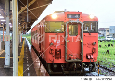長門市駅の風景 長門市駅の風景 66704998