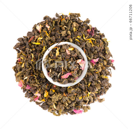 Tie Guan Yin tea with the petals of lilac, Tie Guan Yin tea with the petals of lilac, 66711206