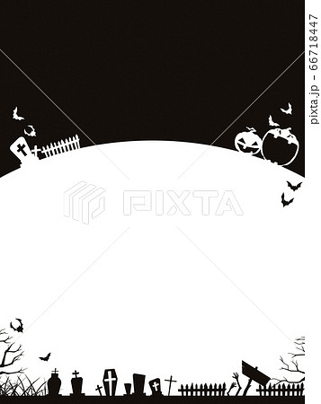 ハロウィンの素材 ハロウィンの素材 66718447