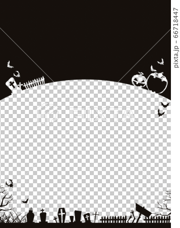 ハロウィンの素材 ハロウィンの素材 66718447