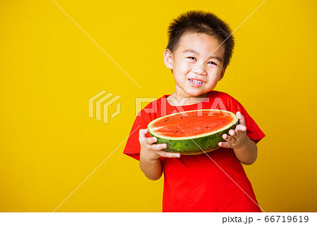 kid cute little boy attractive smile wearing red 66719619