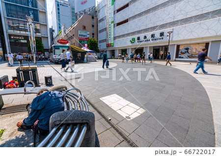 日本の東京都市景観　錦糸町駅などを望む 66722017