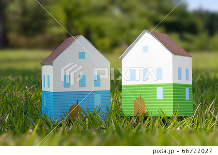 住宅イメージ　芝生 66722027