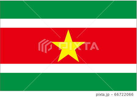 スリナム　国旗