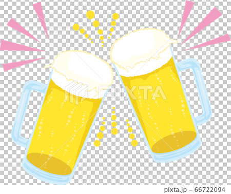 ビールで乾杯 66722094