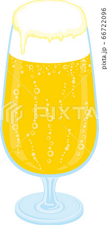グラスビール 66722096