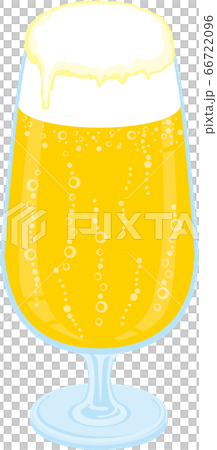 グラスビール 66722096