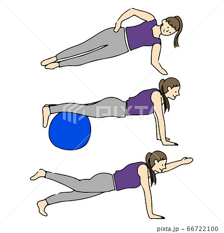 エクササイズ_プランク エクササイズ_プランク 66722100