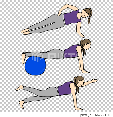 エクササイズ_プランク エクササイズ_プランク 66722100