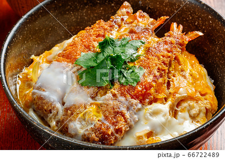 カツ丼の画像素材 ピクスタ