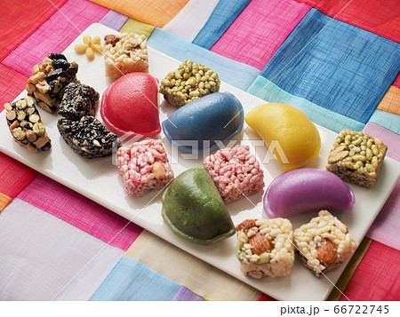 蜂蜜餅 お菓子 もち米 66722745