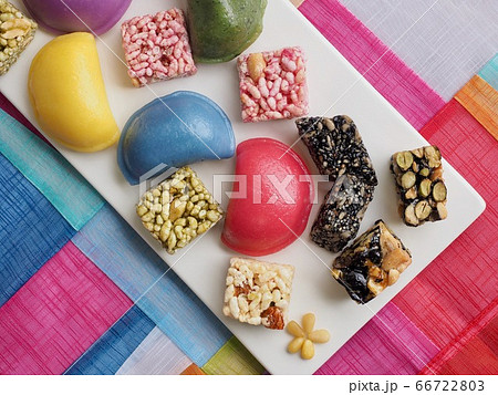 蜂蜜餅 お菓子 もち米 66722803