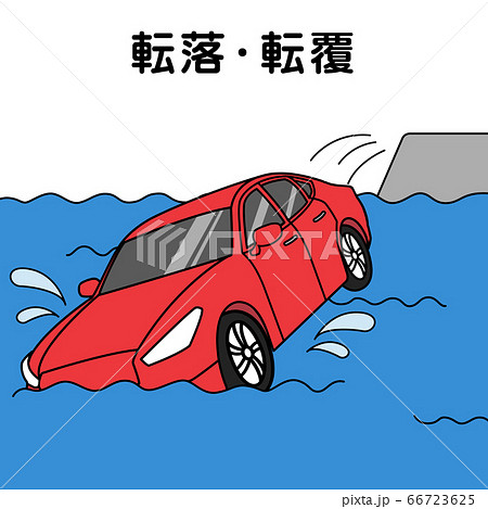 車両事故（転落・転覆） 66723625