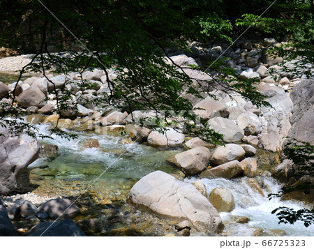 阿寺渓谷の渓流 阿寺渓谷の渓流 66725323