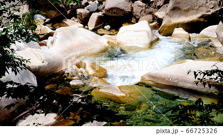 阿寺渓谷の渓流 阿寺渓谷の渓流 66725326