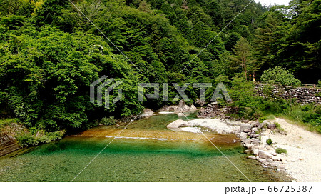 阿寺渓谷の渓流 阿寺渓谷の渓流 66725387