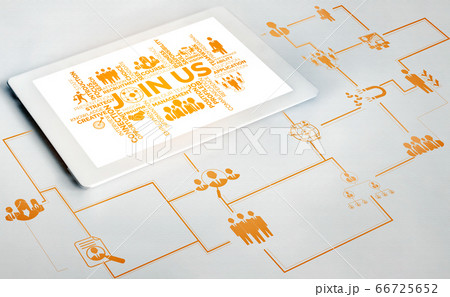Human Resources and People Networking Concept. Human Resources and People Networking Concept. 66725652
