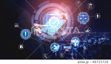 Compliance rule law and regulation graphic 66725728