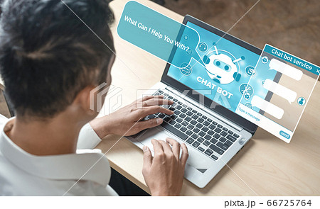 AI Chatbot smart digital customer service 66725764