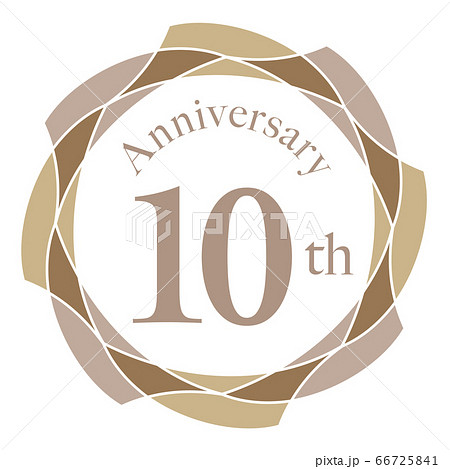 10周年マーク 66725841