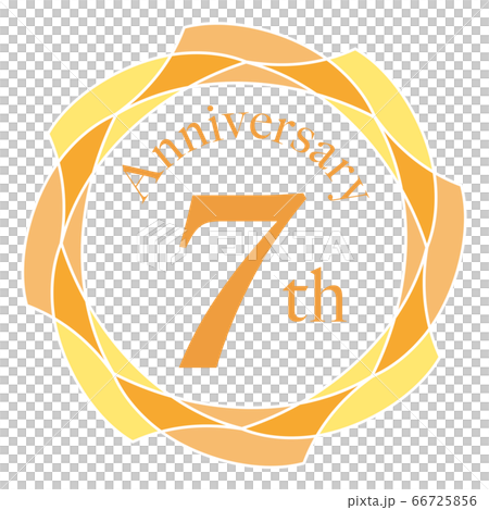 7th anniversary mark 7th anniversary mark 66725856