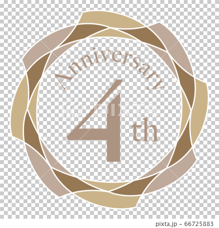 4周年マーク 4周年マーク 66725883