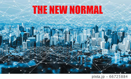 New normal concept effected by COVID 19 New normal concept effected by COVID 19 66725884