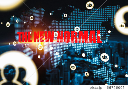 New normal concept effected by COVID 19 New normal concept effected by COVID 19 66726005