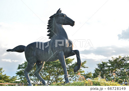 栃木県那須郡那珂川町　馬頭温泉郷銅像 66728149