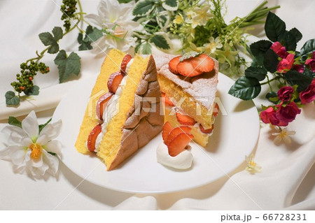 苺のサンドイッチケーキ 66728231