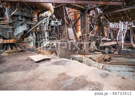 Old blast furnace workshop on Old Mining and Old blast furnace workshop on Old Mining and 66732612