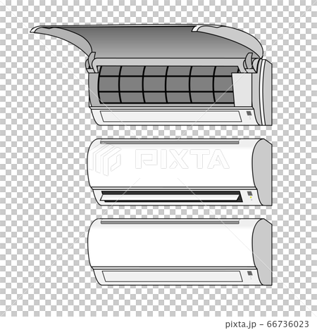 Air conditioner 3 pattern set - Stock Illustration [66736023] - PIXTA