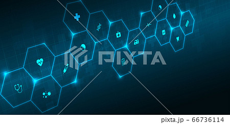 health care and science icon pattern medical innovation concept background vector design. health care and science icon pattern medical innovation concept background vector design. 66736114