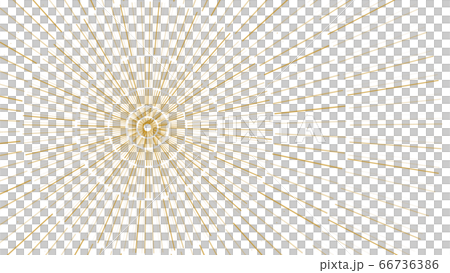CGライン　放射線状に広がる線のバックグラウンド素材 66736386