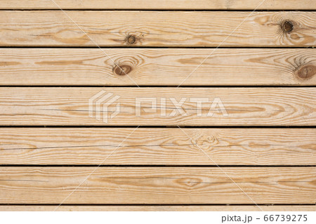 Wood texture background. Natural light brown wooden planks. 66739275
