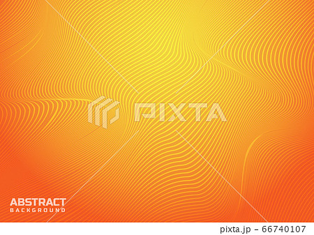 Abstract striped orange and yellow curved line Abstract striped orange and yellow curved line 66740107