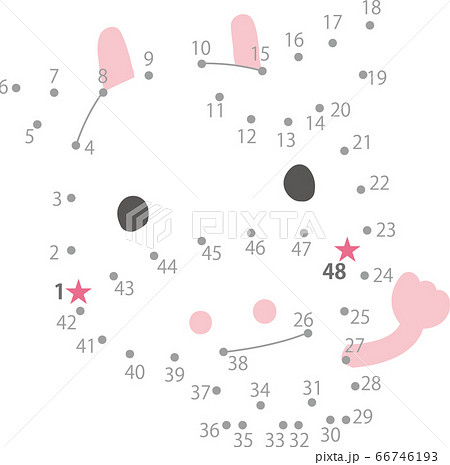 点つなぎ 恐竜 簡単