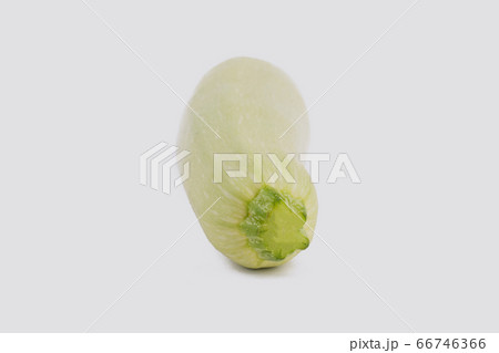 Sweet zucchini isolated on white background. 66746366