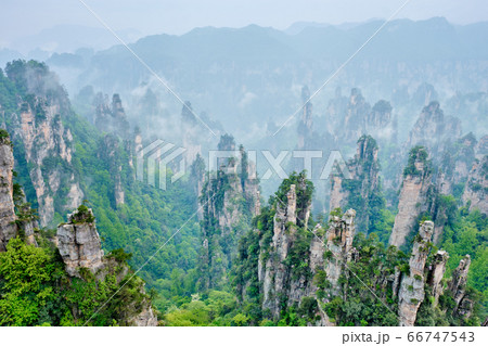 Zhangjiajie mountains, China Zhangjiajie mountains, China 66747543