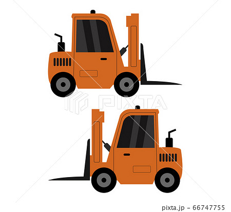 Forklift Truck Iconのイラスト素材