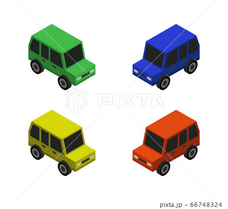isometric car isometric car 66748324
