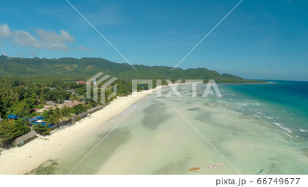 Philippine beach. Aerial view. Anda City. 66749677