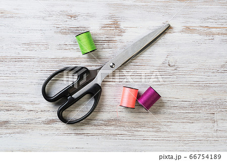 Sewing kit on table 66754189