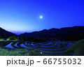 棚田の夜明け 66755032