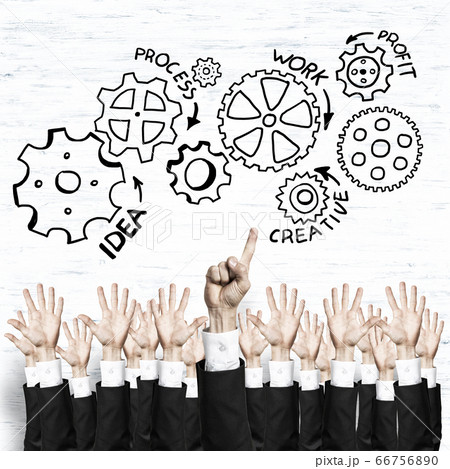 Business and teamwork concept 66756890