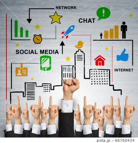 Business and teamwork concept Business and teamwork concept 66760434
