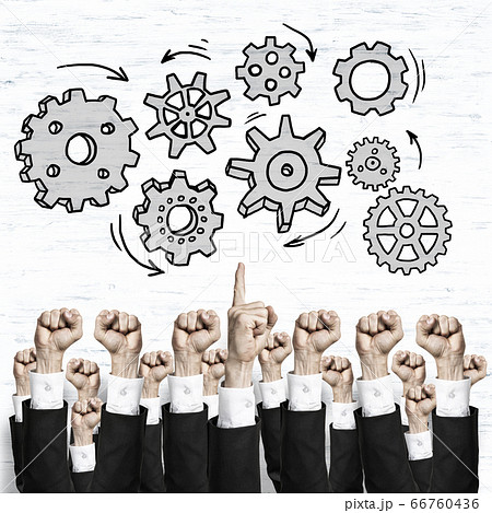Business and teamwork concept 66760436