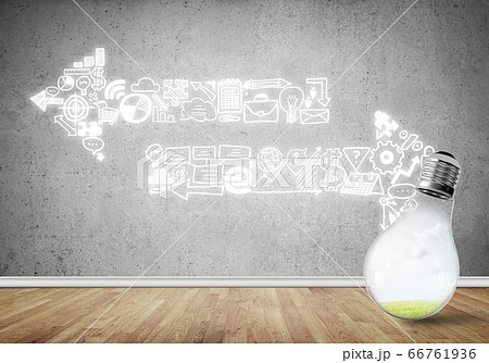 Effective marketing ideas, 3D rendering 66761936