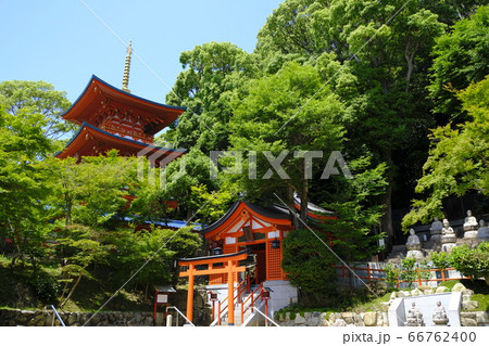 源平合戦ゆかりの寺 神戸の名刹 須磨寺 出世稲荷と三重塔 源平合戦ゆかりの寺 神戸の名刹 須磨寺 出世稲荷と三重塔 66762400